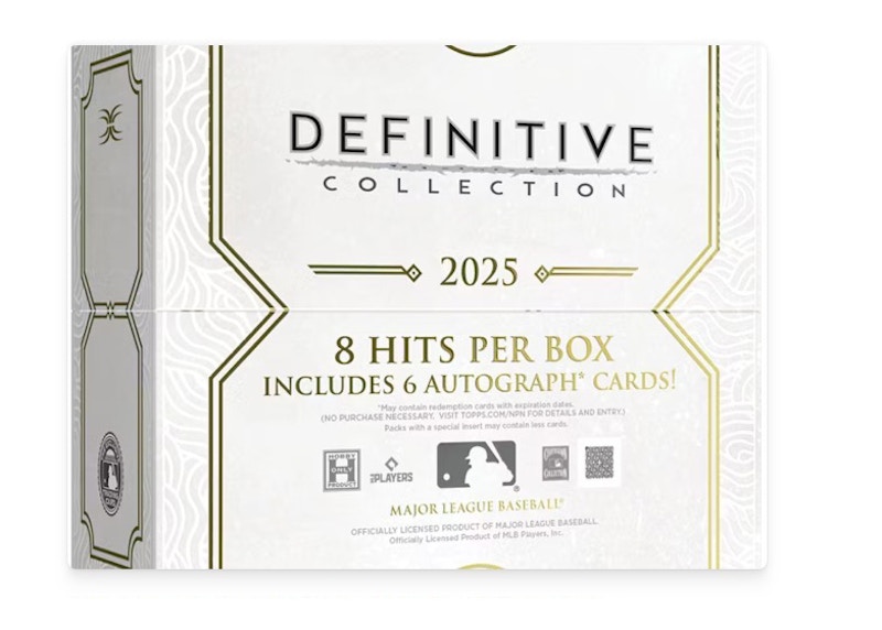 Topps Definitive Baseball-Hobbybox 2025