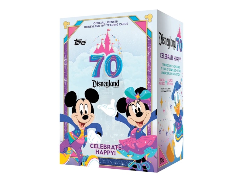 2025 Topps Disneyland 70th Anniversary Value Box - 2025 - US