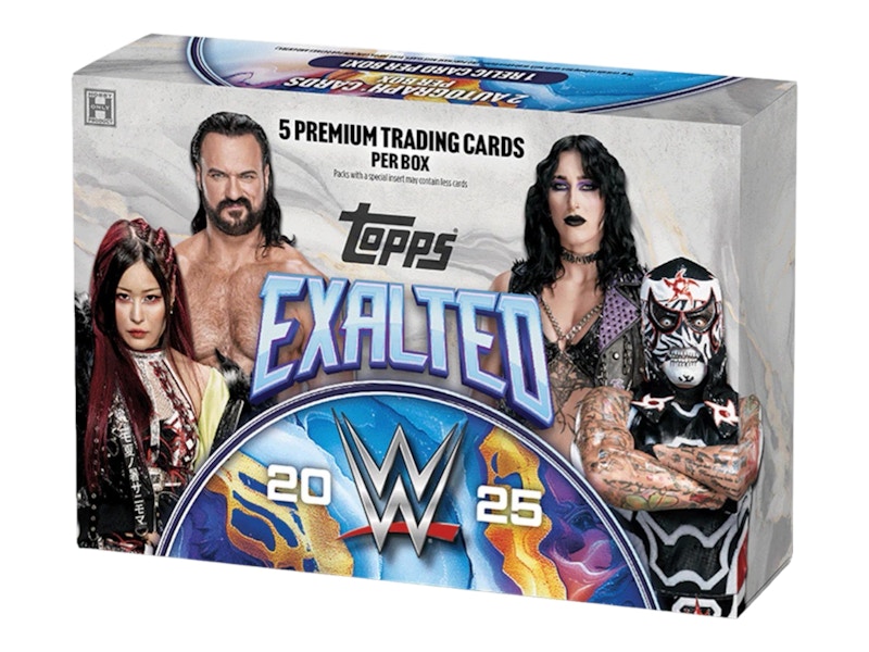 2025 Topps Exalted WWE Hobby Box