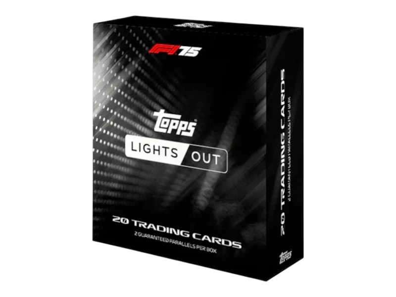 2025 Topps Formula 1 Lights Out Hobby Box