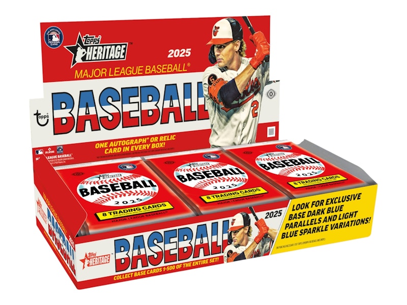 即日発送　2025 Topps Heritage Baseball メガボックス 2025 Topps Heritage Baseball - Mega Box - Sealed Case