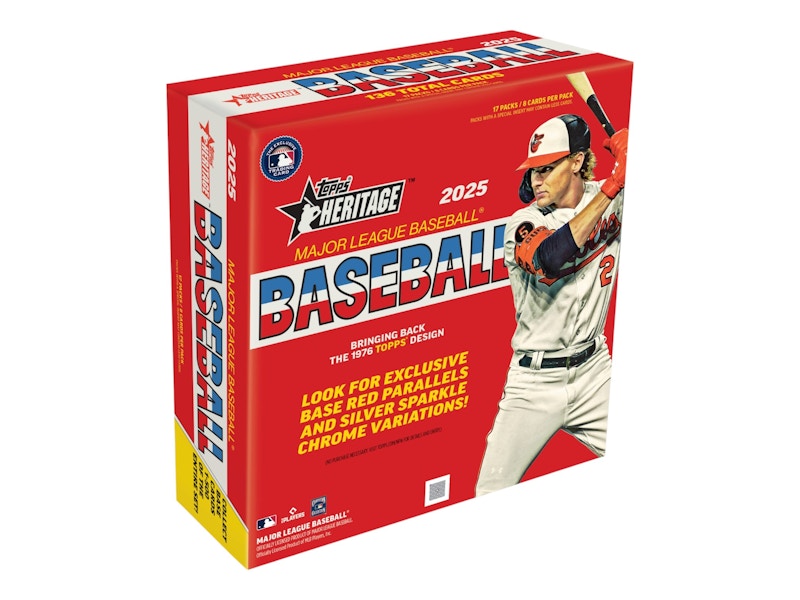 Amazon.com: 2025 Topps Heritage Baseball - Mega Box : Sports