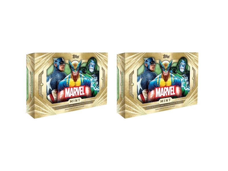 2025 Topps Marvel Mint Hobby Box 2x Lot