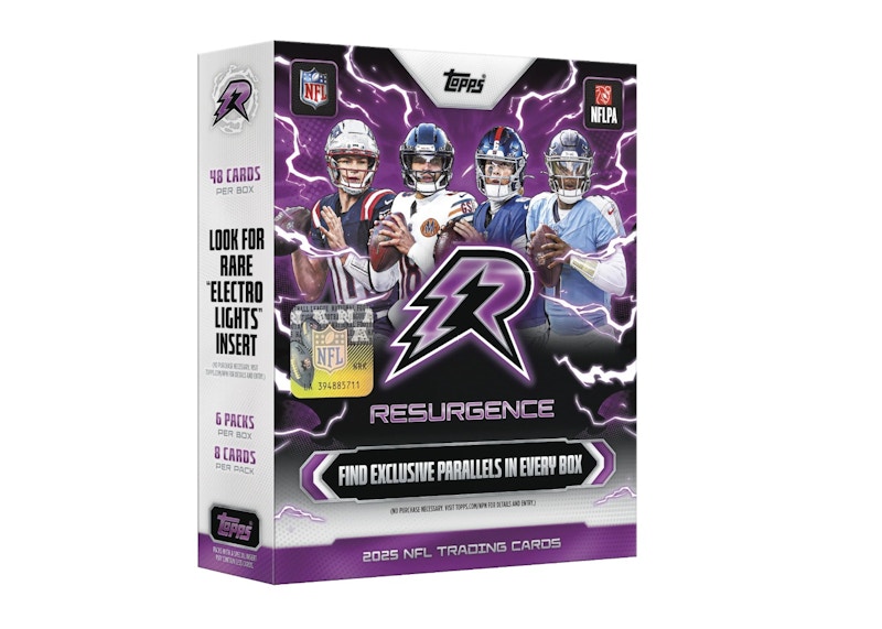 2025 Topps Resurgence Football Mega Box
