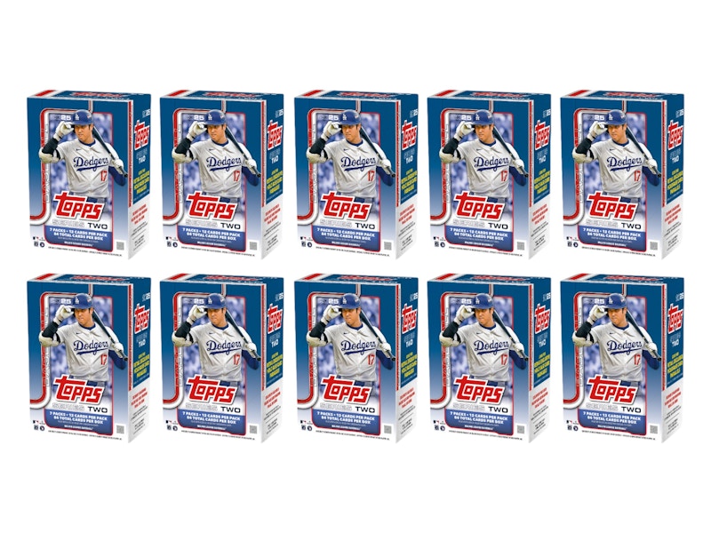 2025 Topps Series 2 Baseball Value Box 10x Lot