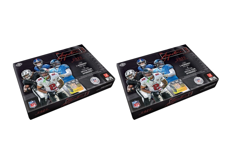 2025 Topps Signature Class Football Hobby Box 2x Lot
