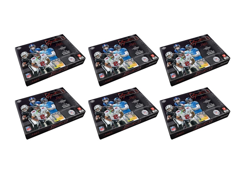 2025 Topps Signature Class Football Hobby Box 6x Lot