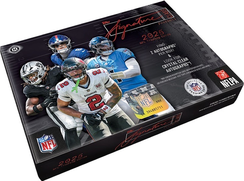 2025 Topps Signature Class Football Hobby Box
