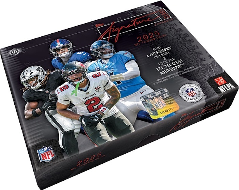 2025 Topps Signature Class Football Jumbo Box