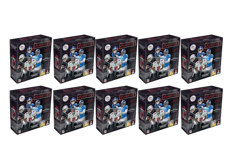 2025 Topps Signature Class Football Mega Box 10x Lot