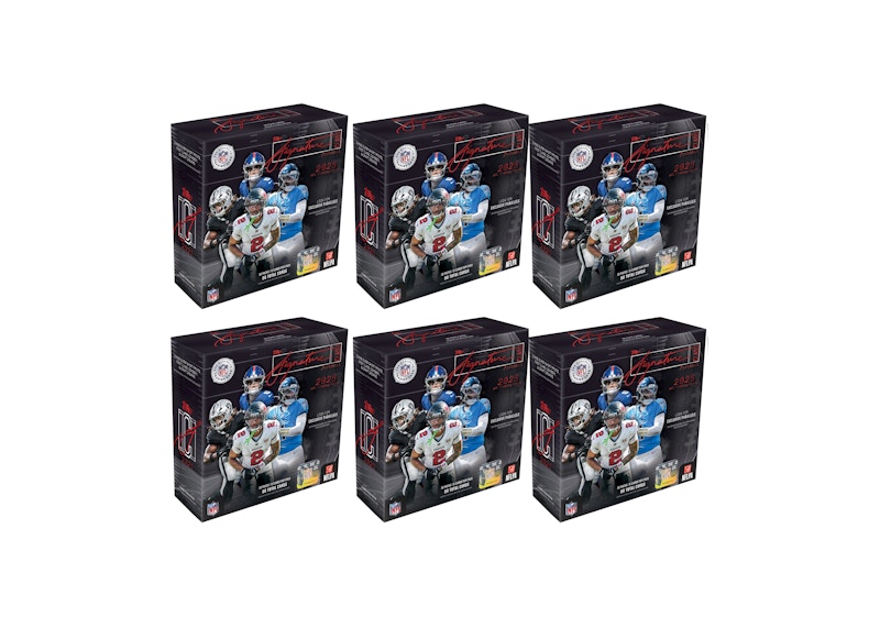 2025 Topps Signature Class Football Mega Box 6x Lot