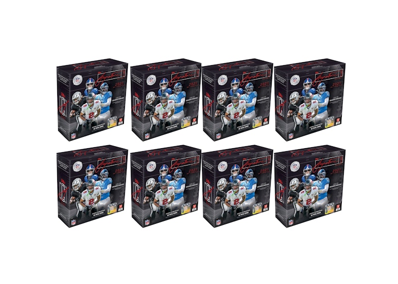 Topps Signature Class Football Mega Box 2025, 8 Stück