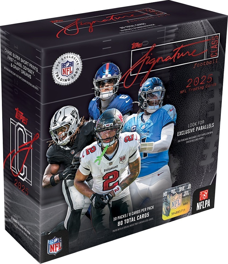 Mega box da calcio Topps Signature Class 2025
