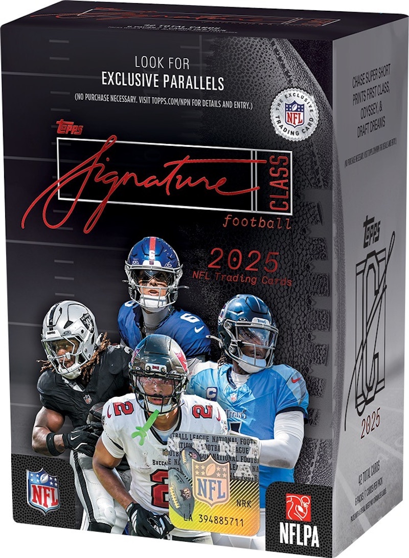 2025 Topps Signature Class Football Value Box