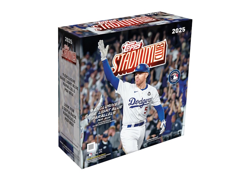 Mega Box de béisbol del Topps Stadium Club 2025