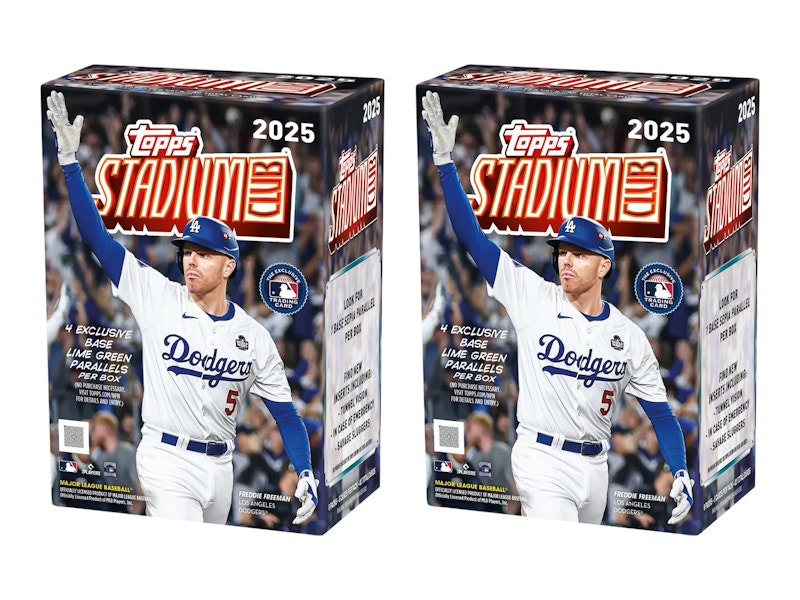 2025 Topps Stadium Club Baseball Value Box 2x Lot
