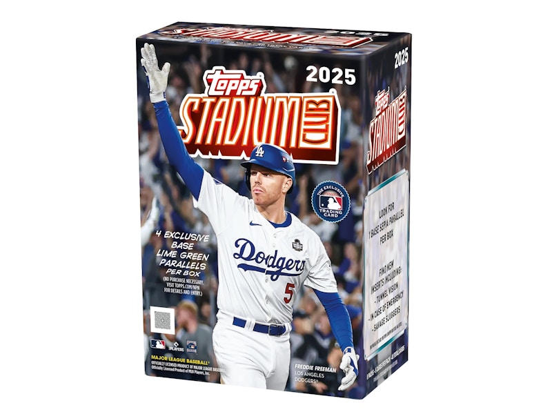 2025 Topps Stadium Club Baseball Value Box