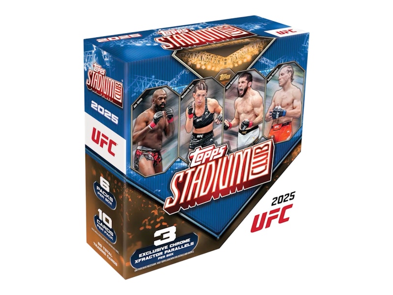 2025 Topps Stadium Club UFC Mega Box