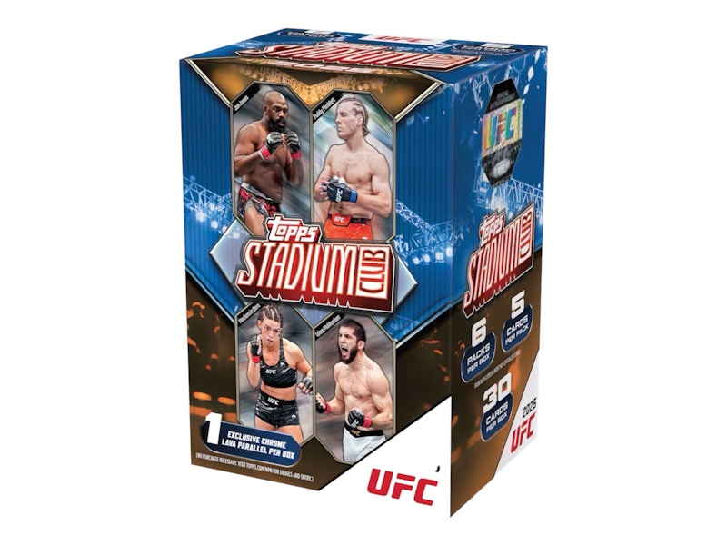 2025 Topps Stadium Club UFC Value Box