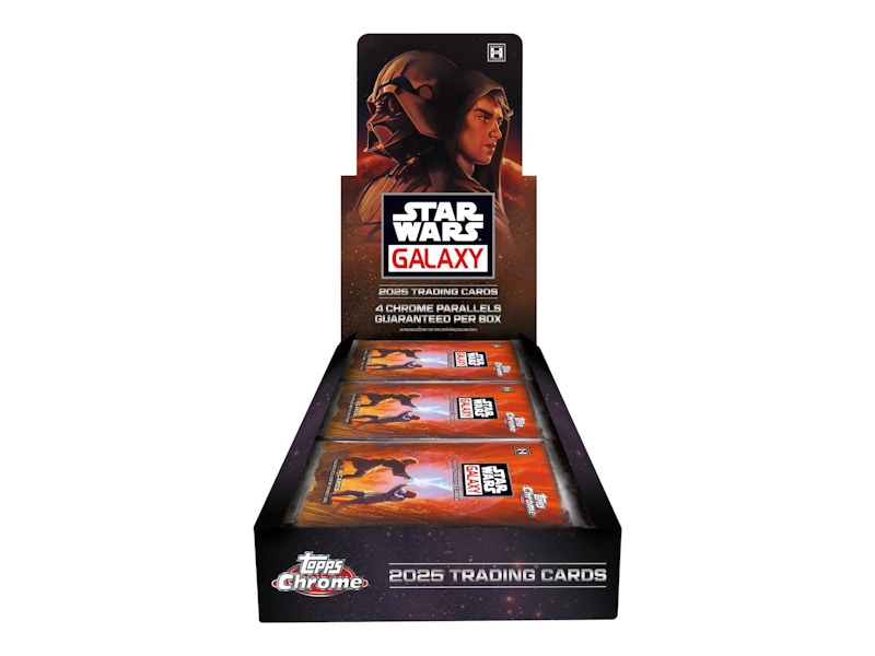 2025 Topps Star Wars Chrome Galaxy Hobby Box - 2025 - US