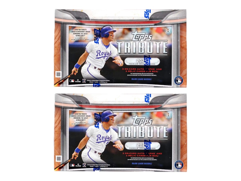 2025 Topps Tribute Baseball Hobby Box 2x Lot