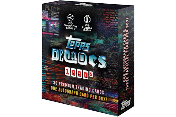 2025 Hobby Box Topps UCC Decades 1990