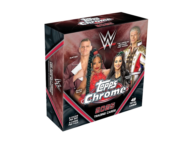 2025 Topps WWE Chrome Mega Box