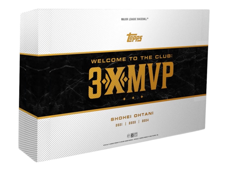 2025 Topps Welcome to the Club Shohei Ohtani 3x MVP Box