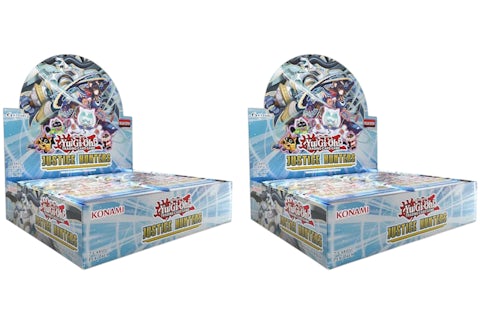 2025 Yu-Gi-Oh! Justice Hunters Booster Box 2x Lot - 2025 - GB 2025 Yu-Gi-Oh! Justice Hunters Booster Box 2x Lot - 2025 - GB