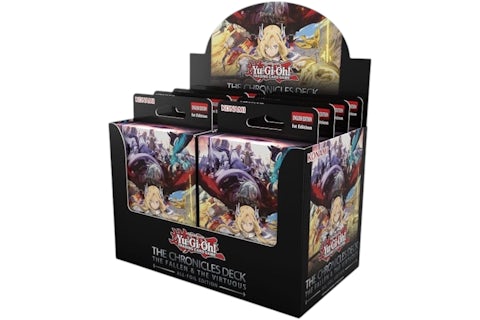 2025 Yu-Gi-Oh The Chronicles Deck The Fallen & The Virtuous Display Box - 2025 - GB 2025 Yu-Gi-Oh The Chronicles Deck The Fallen & The Virtuous Display Box - 2025 - GB