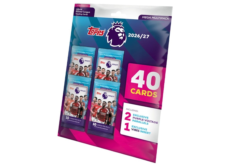 2026/2027 Topps Flagship Premier League Mega Multipack