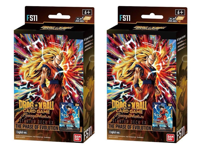 2026 Bandai Dragon Ball Super TCG Fusion World The Phase of Evolution Starter  Deck FS11 2x Lot - 2026 - US