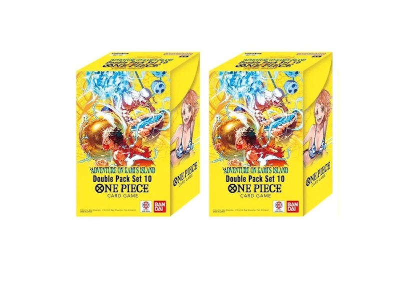 2026 Bandai One Piece Card Game Double Pack Set Vol.10 DP-10 Double Pack 2x Lot