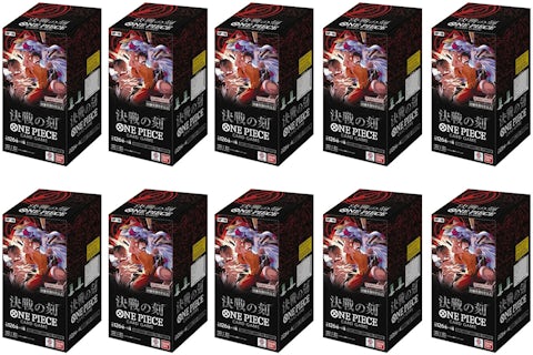 2026 Bandai One Piece The Time Of Battle (OP-16) Booster Box (Japanese) 10x Lot - 2026 - US 2026 Bandai One Piece The Time Of Battle (OP-16) Booster Box (Japanese) 10x Lot - 2026 - US