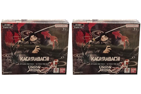 2026 Bandai Union Arena Kagurabachi (UE16BT) Booster Box (English) 2x Lot - 2026 - US 2026 Bandai Union Arena Kagurabachi (UE16BT) Booster Box (English) 2x Lot - 2026 - US
