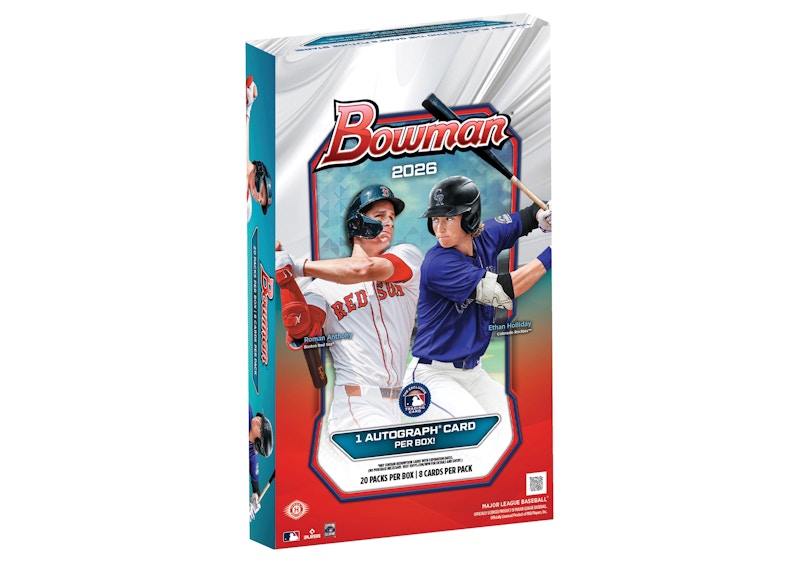 Caja Bowman para pasatiempos de béisbol 2026