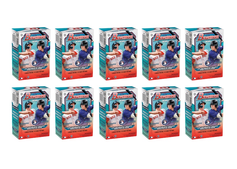Bowman Baseball 2026 Value Box, lote de 10 unidades