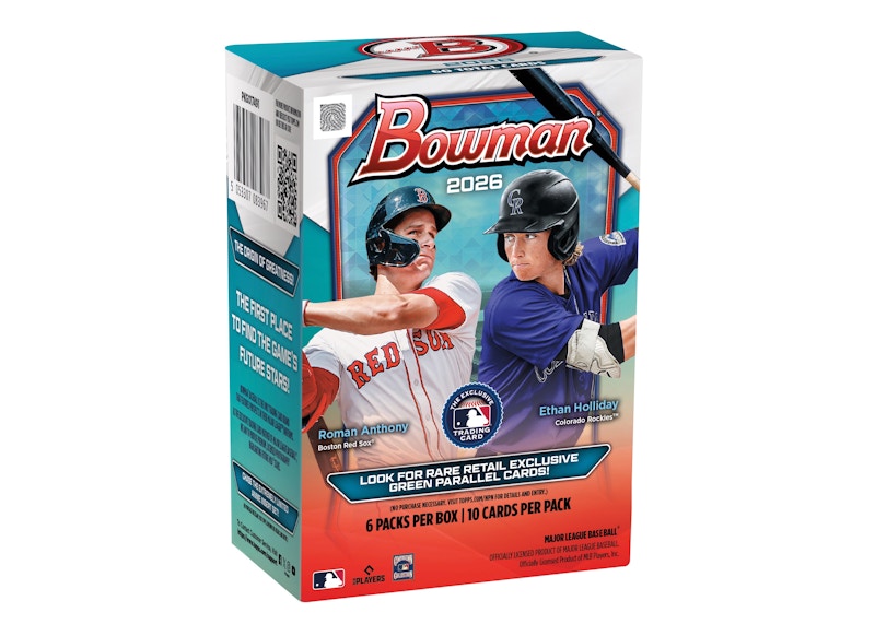 Caja de valor Bowman Baseball 2026