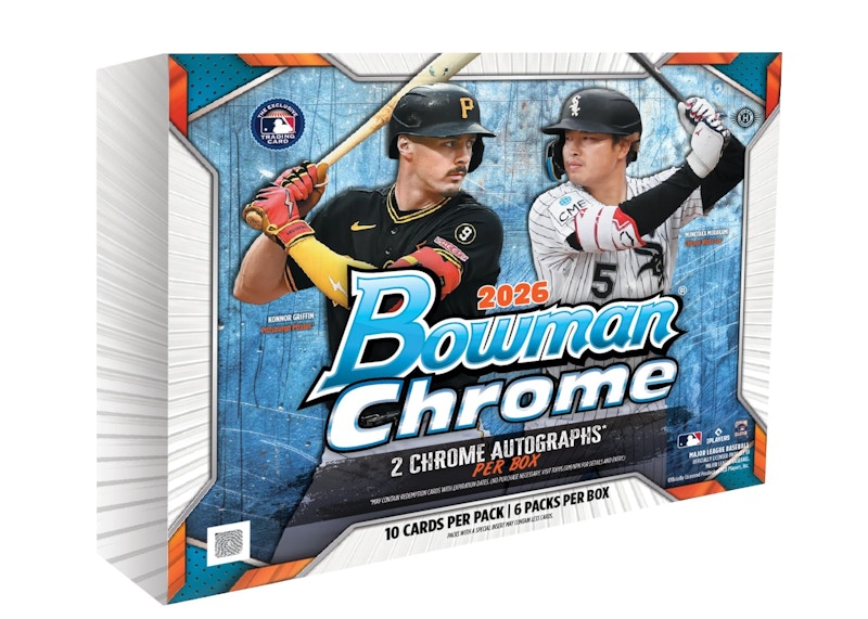 2026 Bowman Chrome Baseball Hobby Box