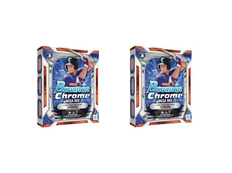 2026 Bowman Chrome Baseball Mega Box 2x Lot