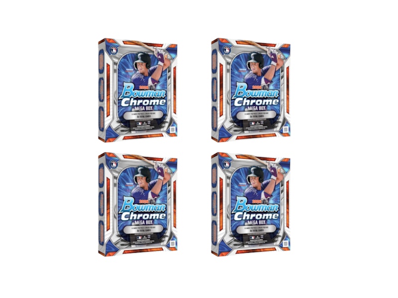 2026 Bowman Chrome Baseball Mega Box 4x Lot