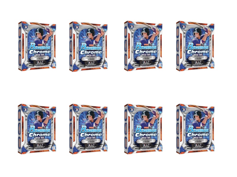2026 Bowman Chrome Baseball Mega Box 8x Lot