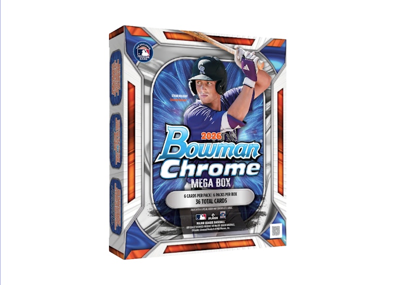 2026 Bowman Chrome Baseball Mega Box