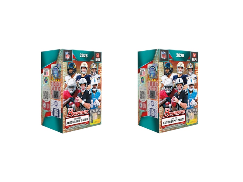 2026 Bowman Football Value Box 2x Lot