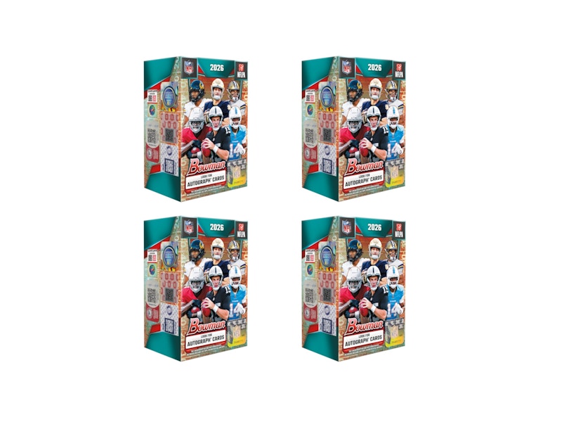 2026 Bowman Football Value Box 4x Lot