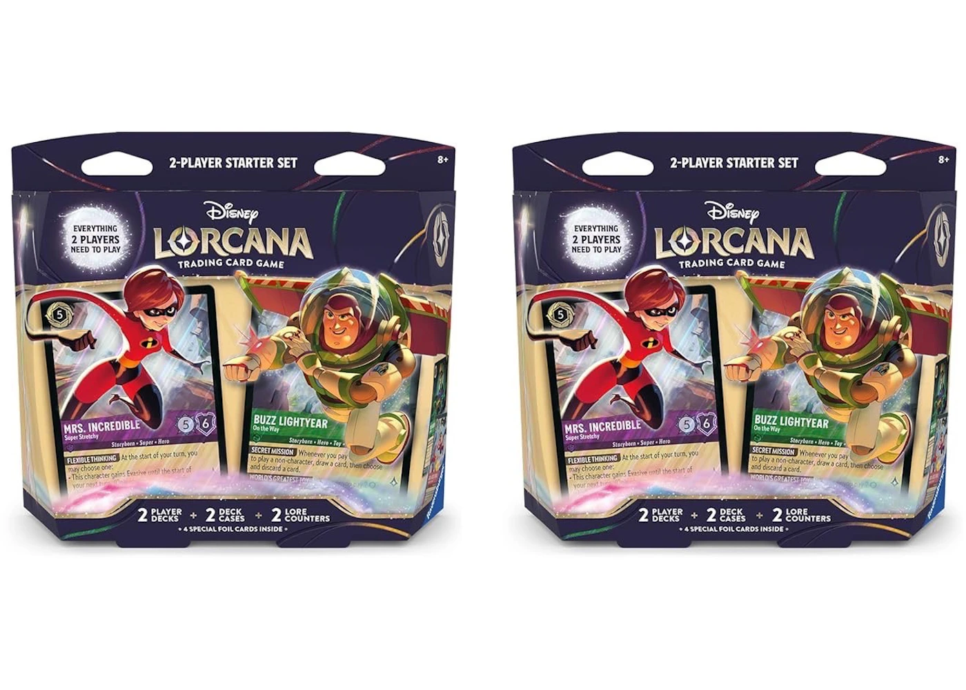 2026 Disney Lorcana Ravensburger Wilds Unknown 2 Player Starter Set 2x Lot - 2026 - US 2026 Disney Lorcana Ravensburger Wilds Unknown 2 Player Starter Set 2x Lot - 2026 - US