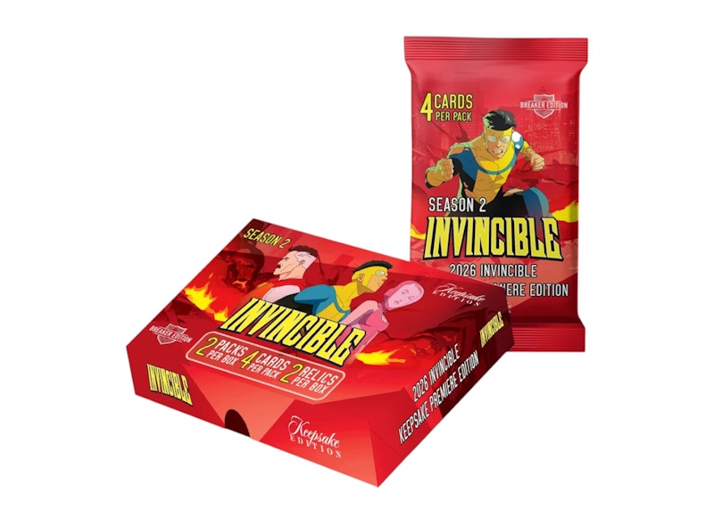 2026 Keepsake Invincible Season 2 Premier Breaker Edition Box
