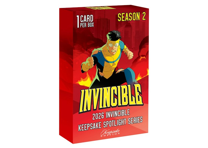 2026 Keepsake Invincible Season 2 Spotlight Series Box