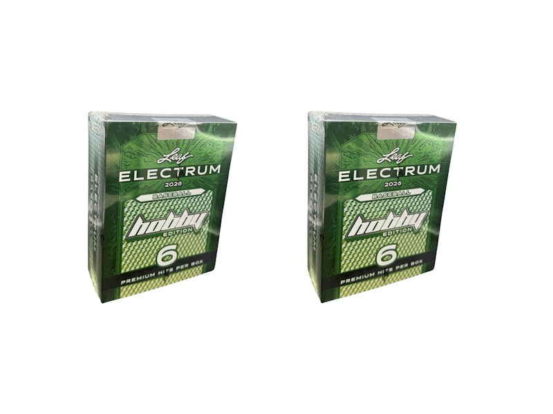 2026 Leaf Electrum Baseball Hobby Box 2x Lot