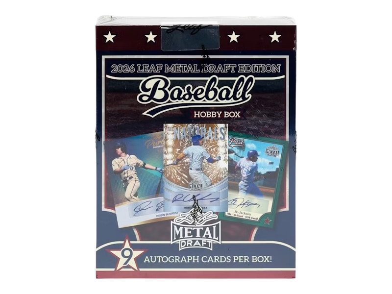 2026 Leaf Metal Draft Baseball Hobby Box